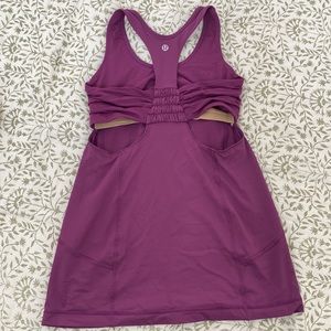 Eggplant LuluLemon tank - like new